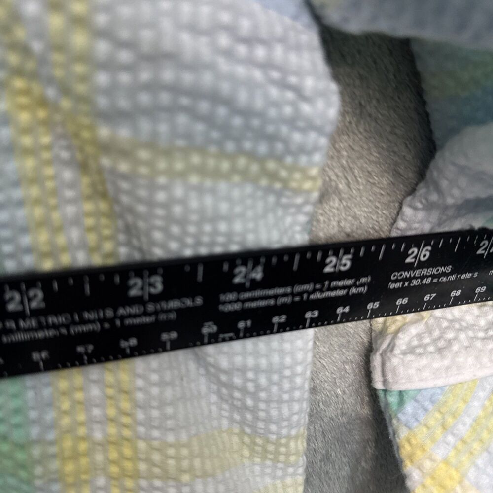 miss elaine robe 2x zip blue yellow - Picture 7 of 10